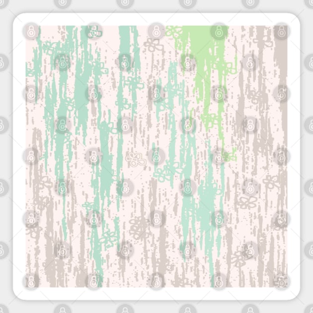 Green Grey Colors Gradient Pattern. pastel, modern, decor, TeePublic. Magnet by PrintedDreams